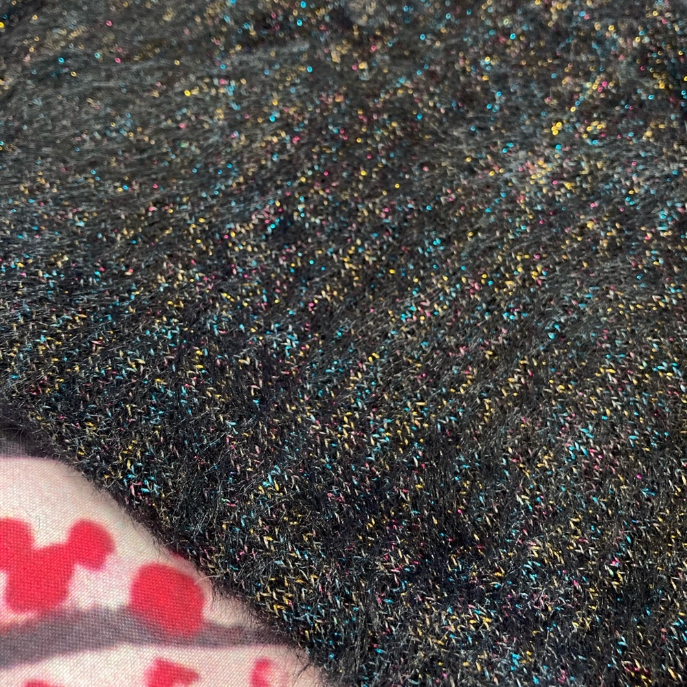 Zara Glitter Knit Maxi Skirt